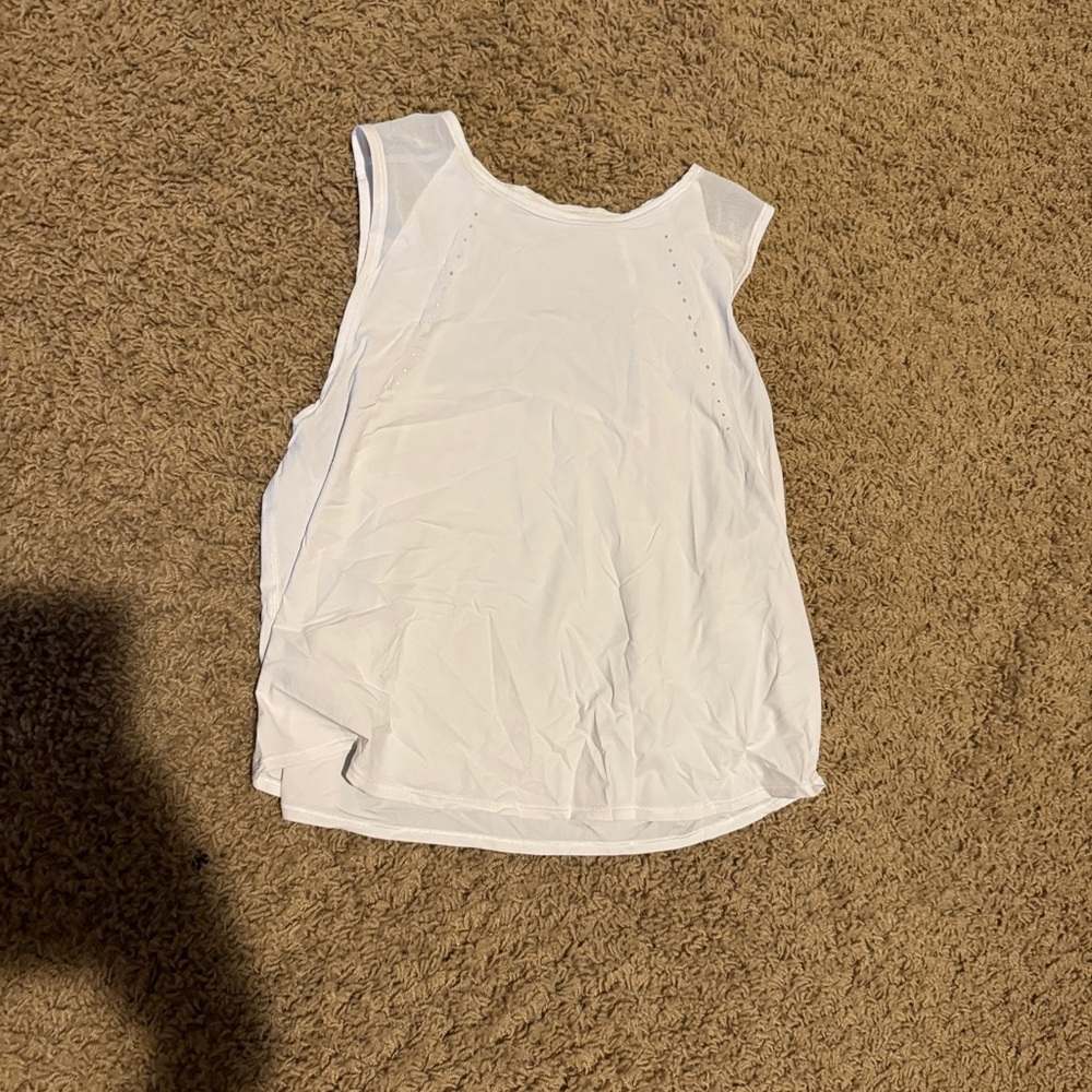 White Sleeveless Women's Top